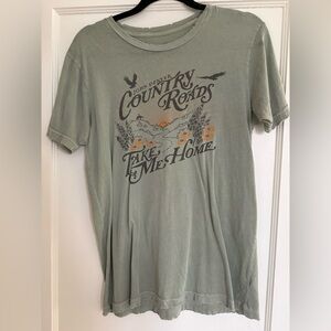 Free People Country Roads Graphic Tee